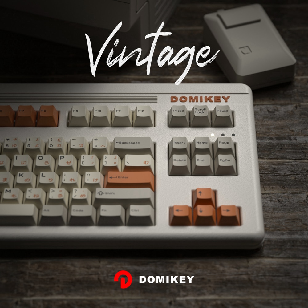 Domikey Vintge ü  abs doubleshot keycap mx..